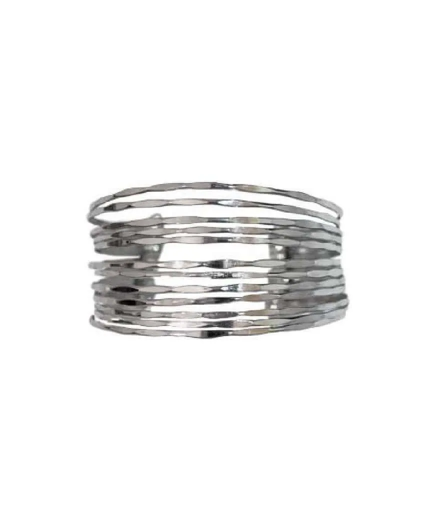 Multistrand Statement Brass Cuff