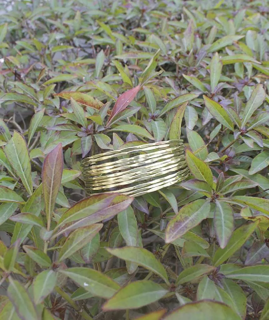 Multistrand Statement Brass Cuff