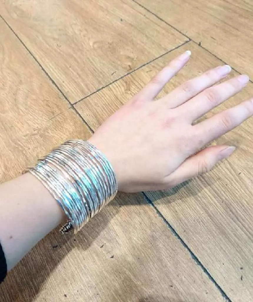 Multistrand Statement Brass Cuff