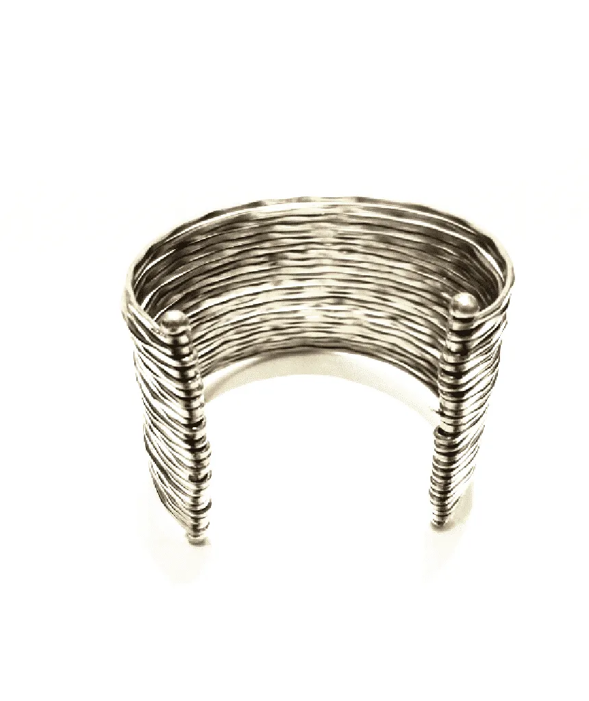 Multistrand Statement Brass Cuff