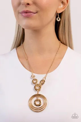 Necklaces High HOOPS - Gold N2074