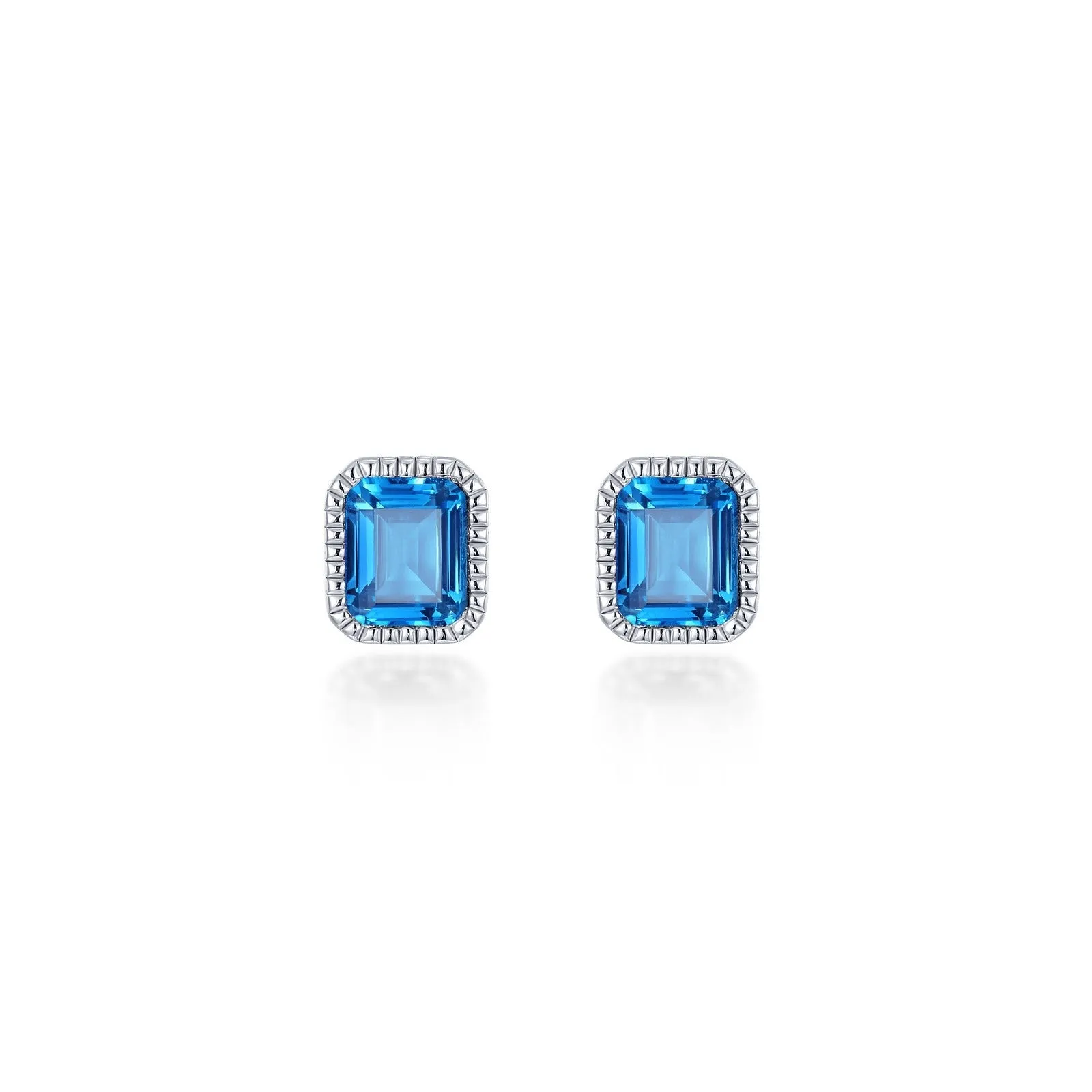 November Birthstone Solitaire Stud Earrings BE008YTP00