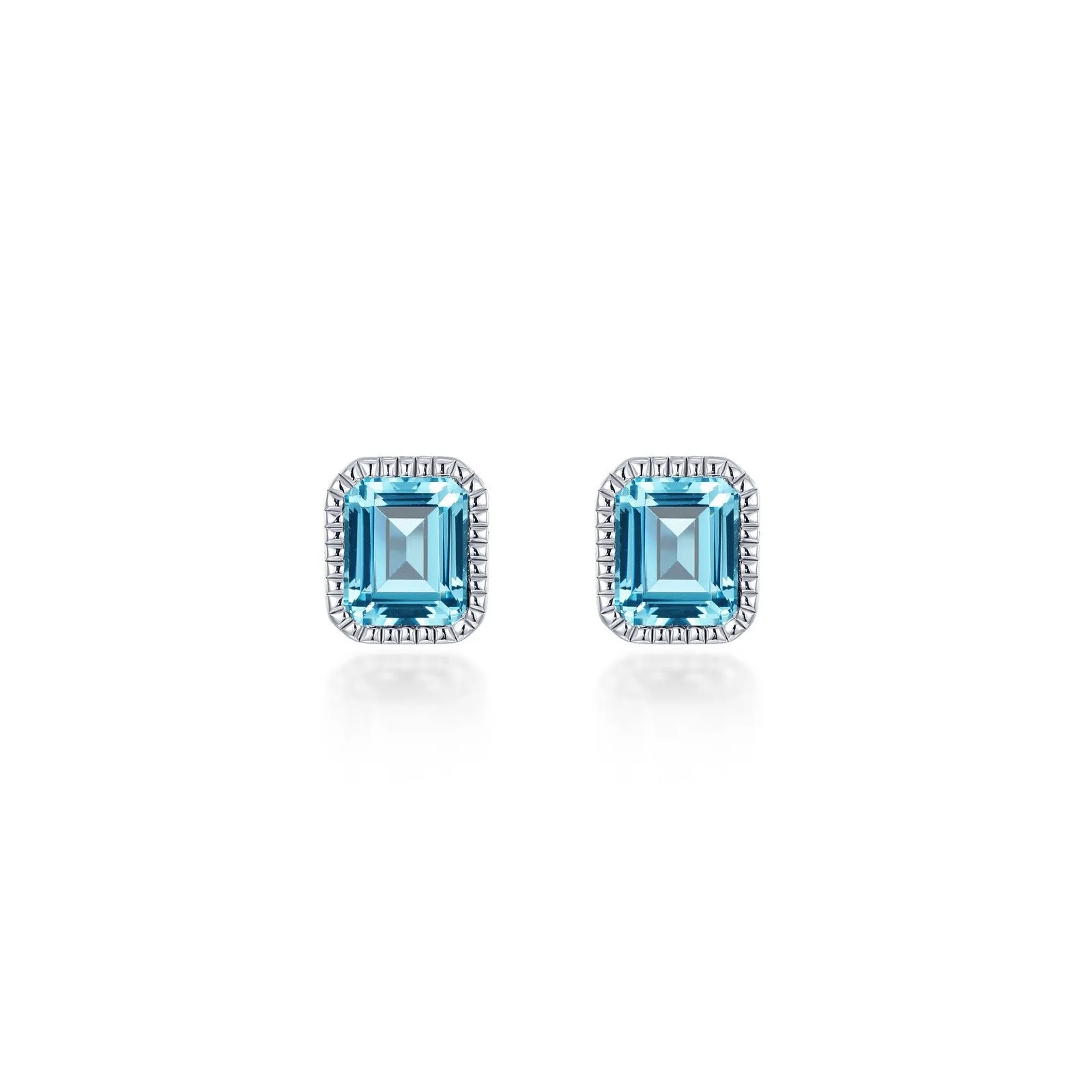 November Birthstone Solitaire Stud Earrings BE008YTP00