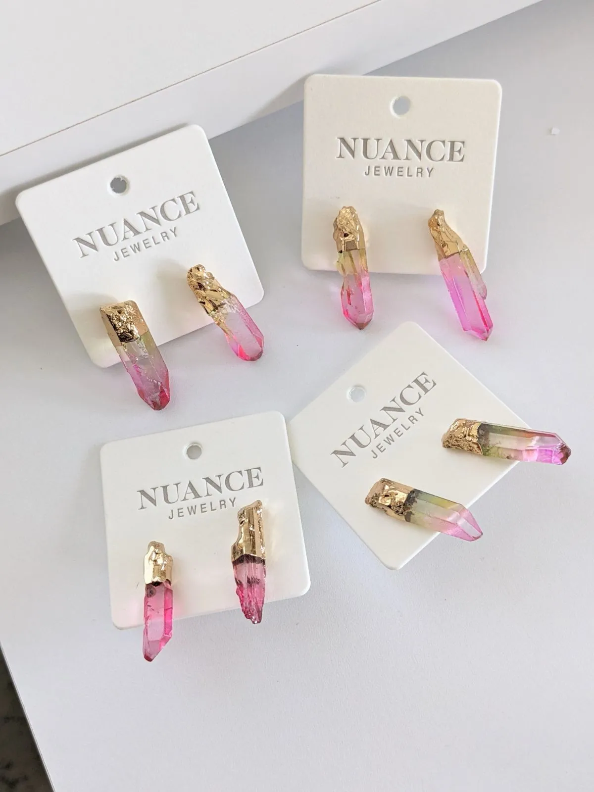 Nuance Aurora Point Stud Earrings | More Color Options