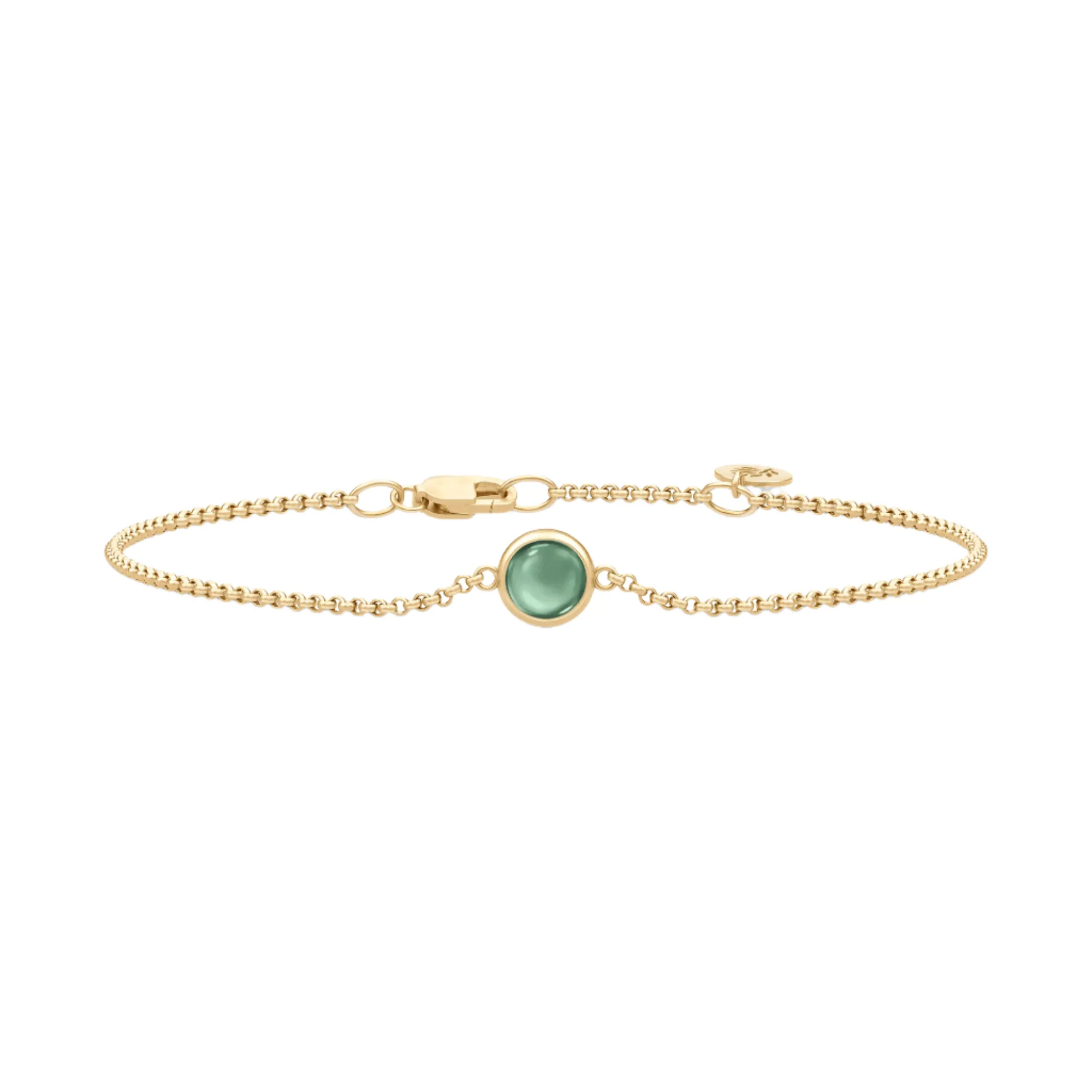 Primini Gold Plated Bracelet  w.Tourmaline