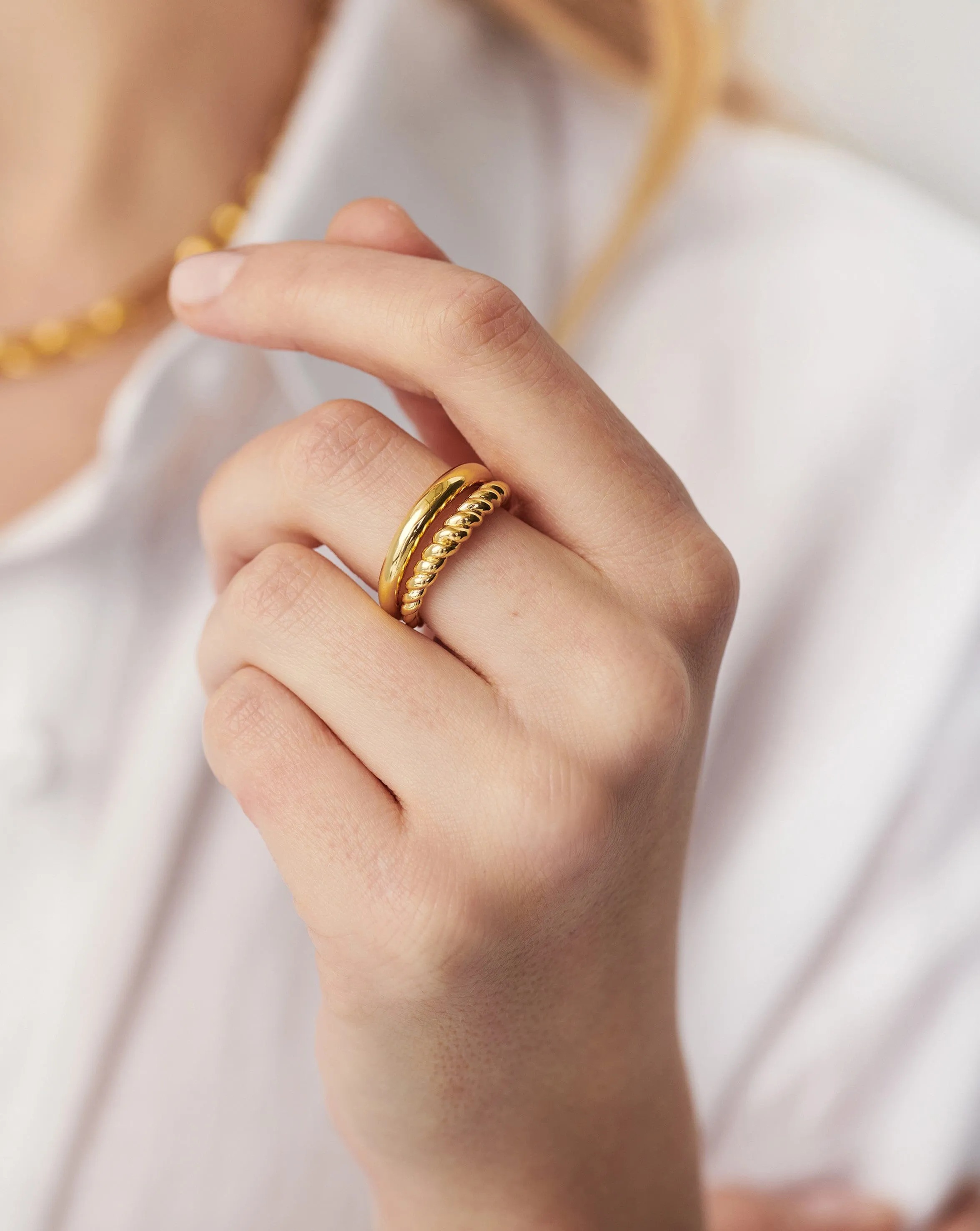 Radial Ring | 18ct Gold Vermeil