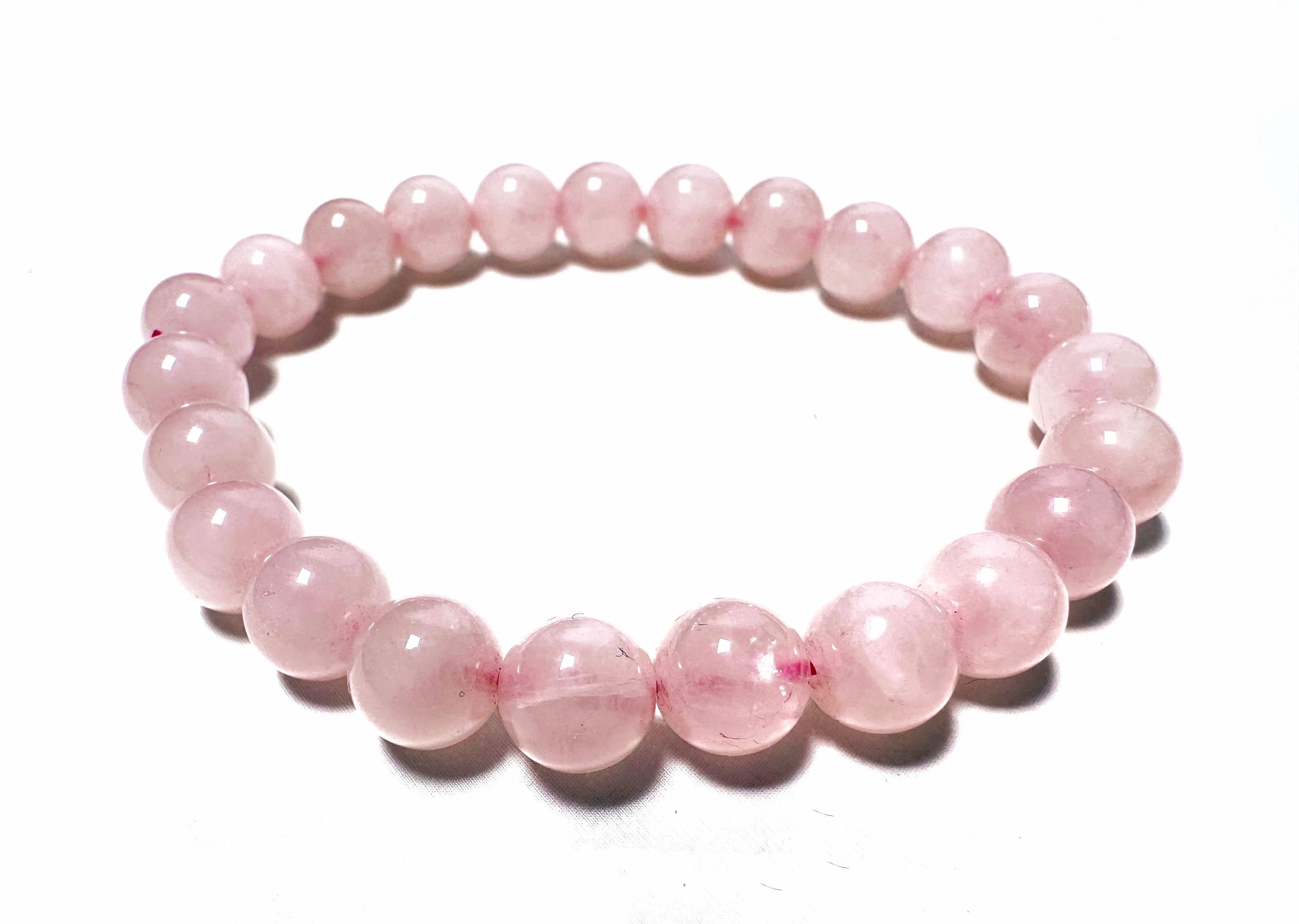 Rose Quartz Beaded Bracelet