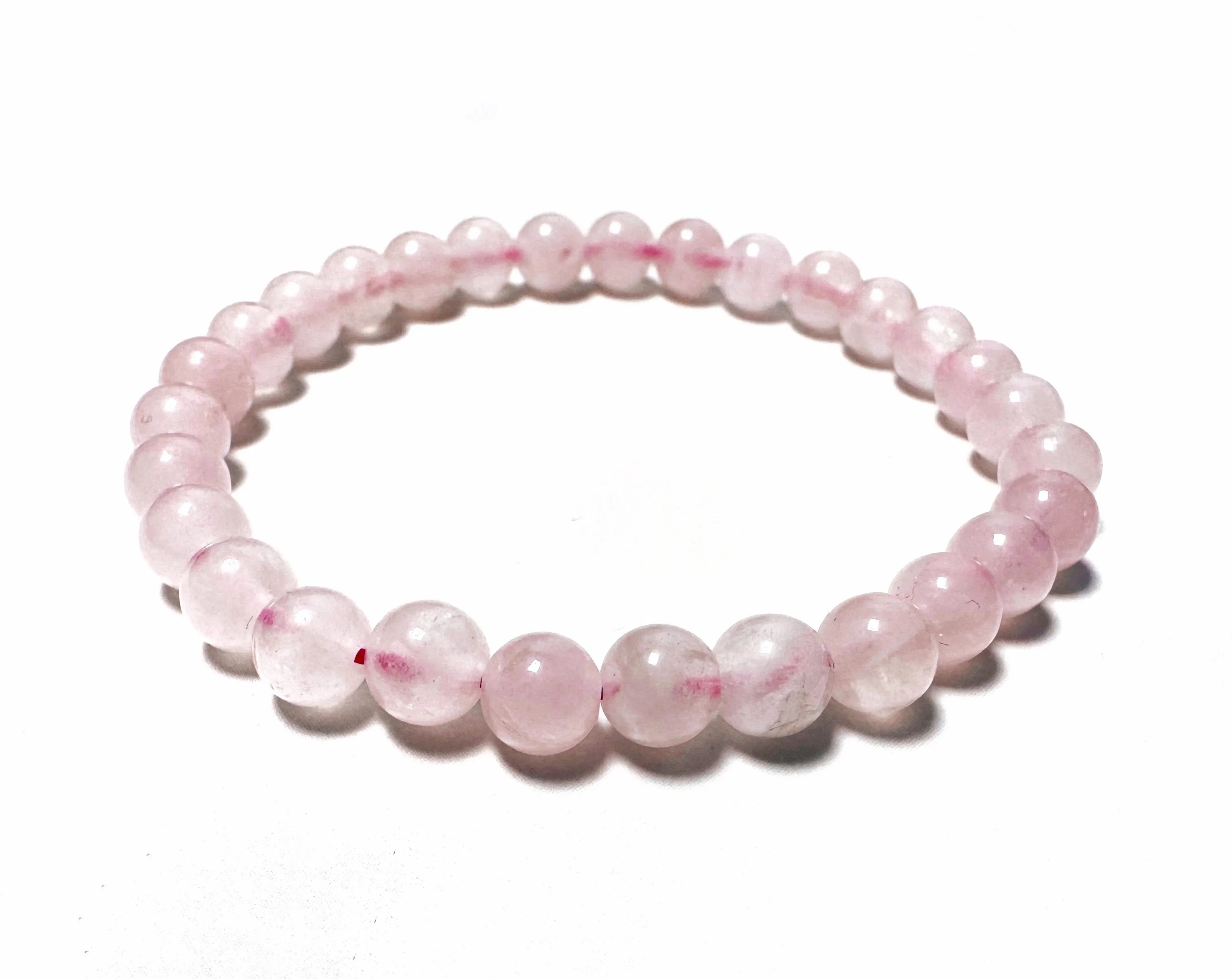 Rose Quartz Beaded Bracelet