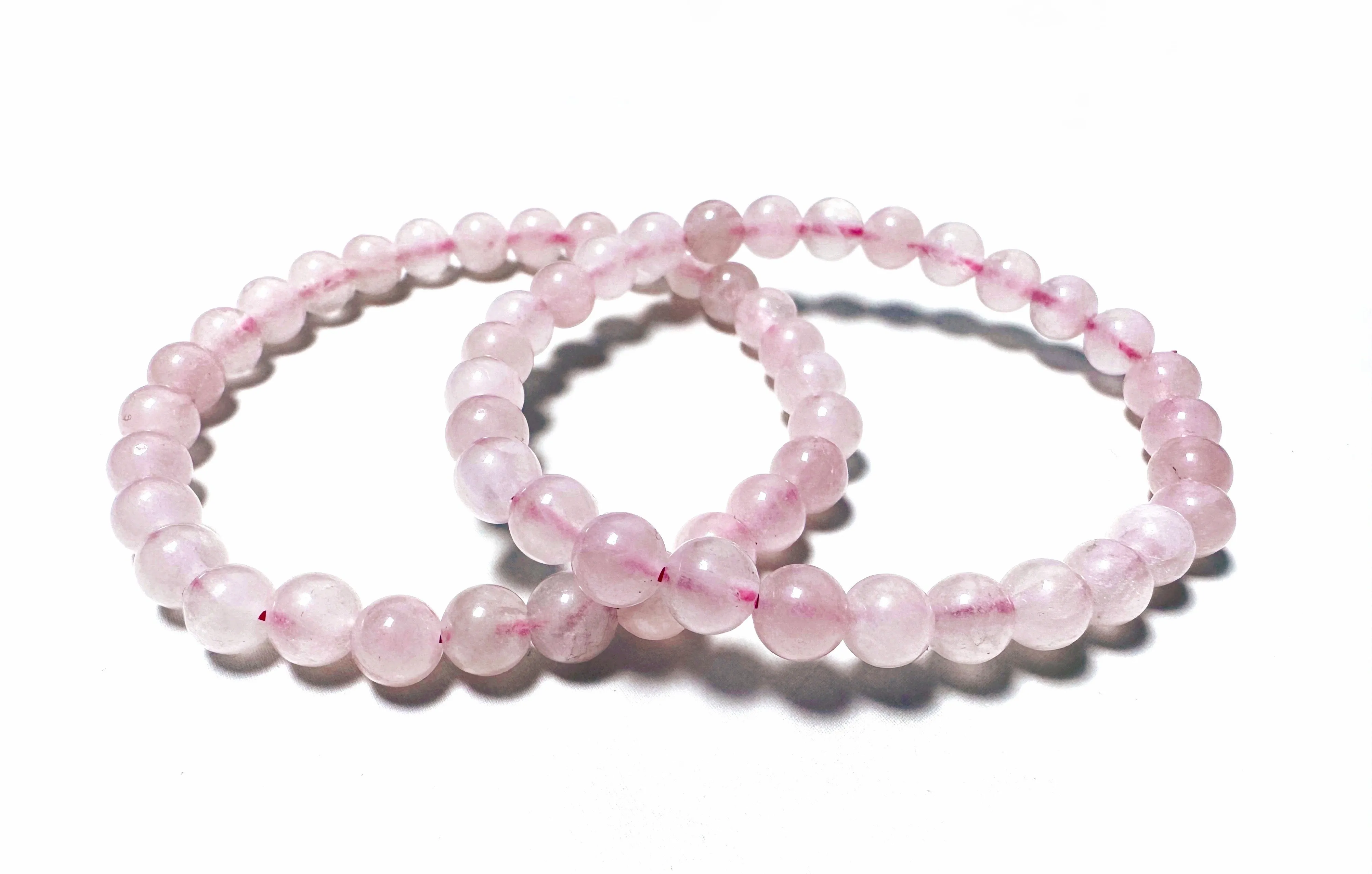 Rose Quartz Beaded Bracelet