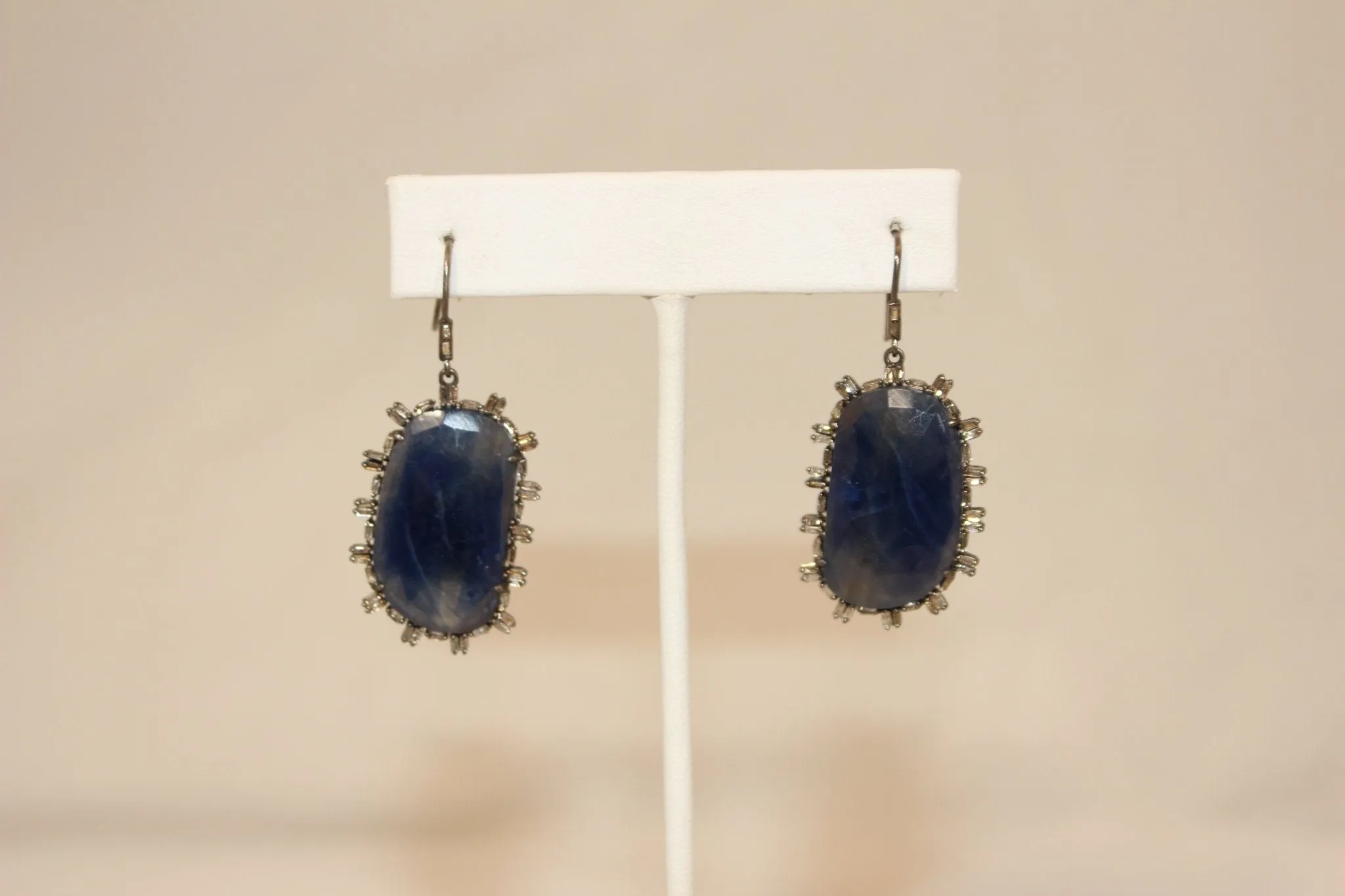 Sapphire Drop Earrings