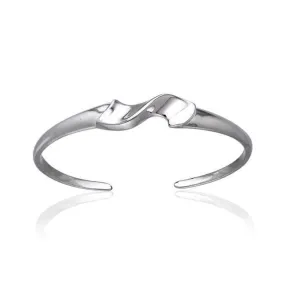 Silver Elegance Bangle TBA075