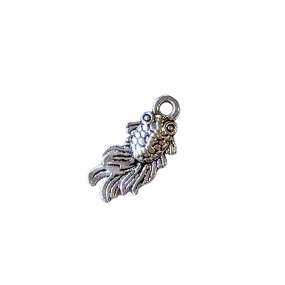 Silver Tiny Koi Fish Charm