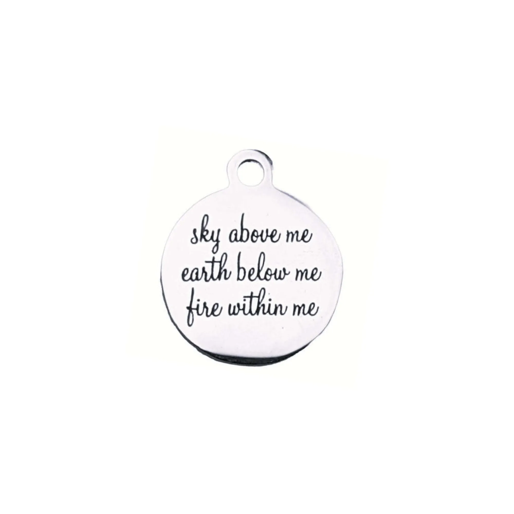 Sky Above Me Charm