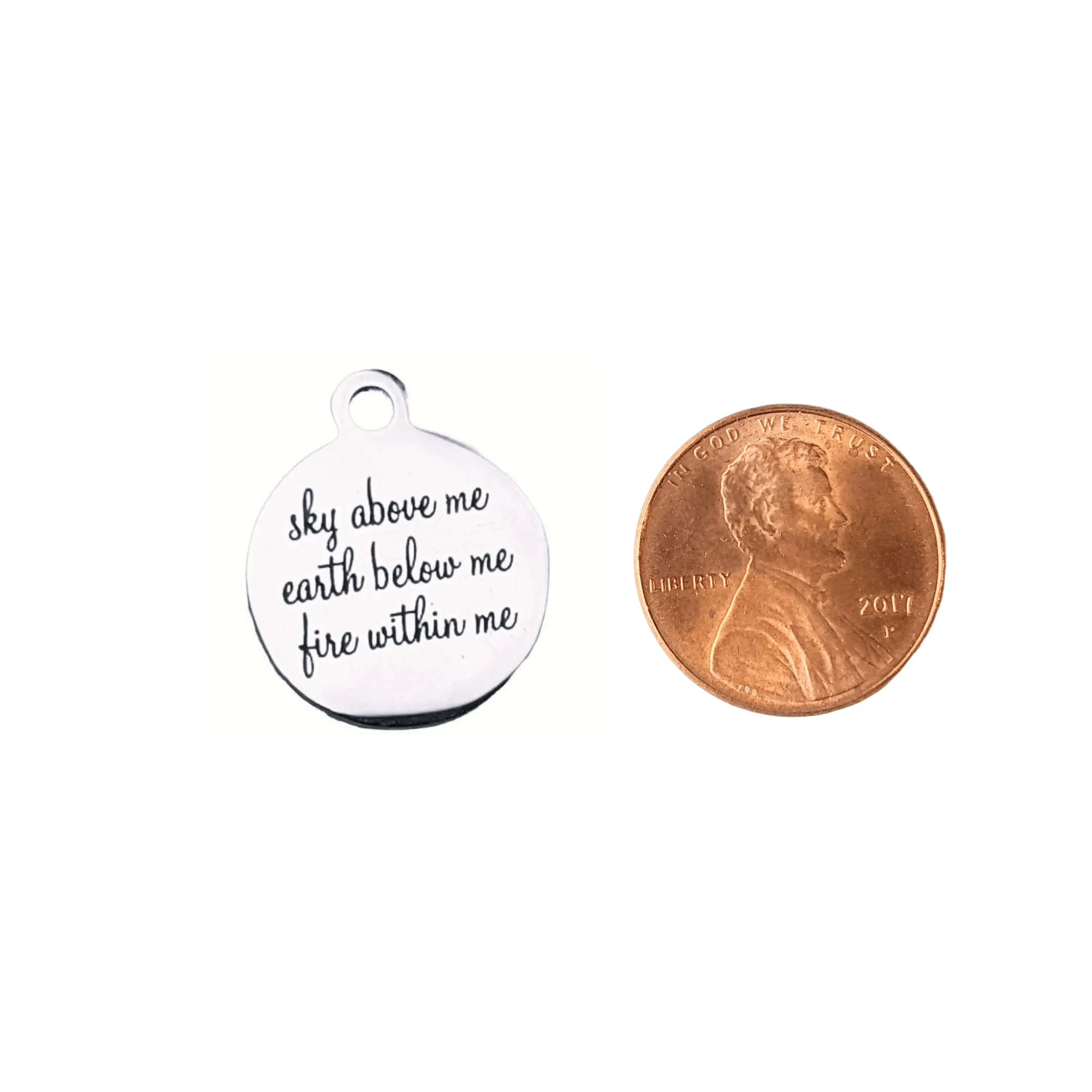 Sky Above Me Charm