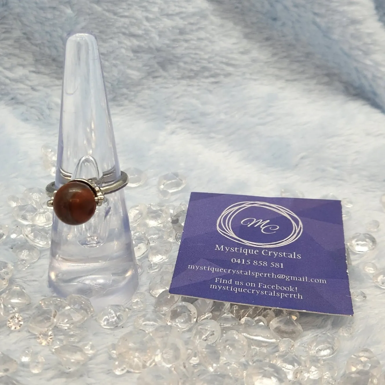 Spinning Gemstone Rings