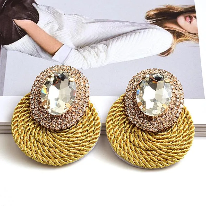 Summer Rhinestone Statement Earrings