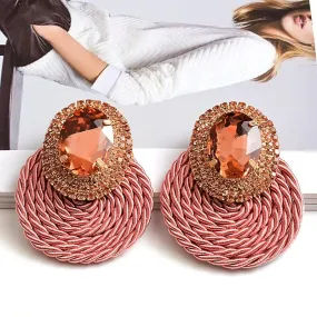 Summer Rhinestone Statement Earrings