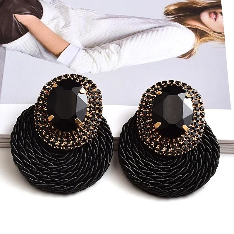 Summer Rhinestone Statement Earrings