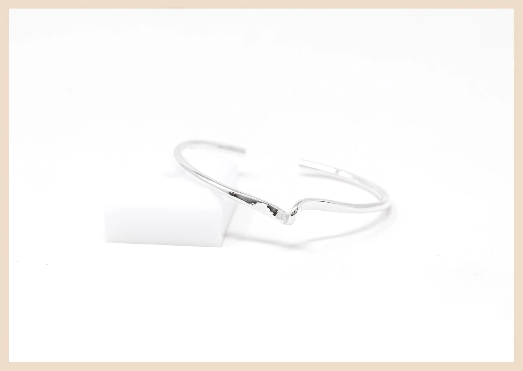 Summit Silver Bangle Cuff Bracelet