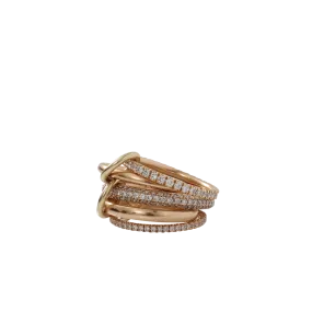 Venus Five Link Diamond Rings