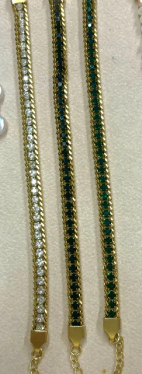VM Tennis Twist Bracelets