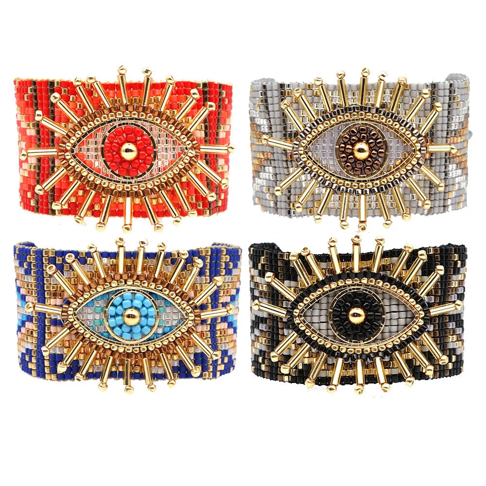 Wholesale Bohemian Beads Glass Bracelet