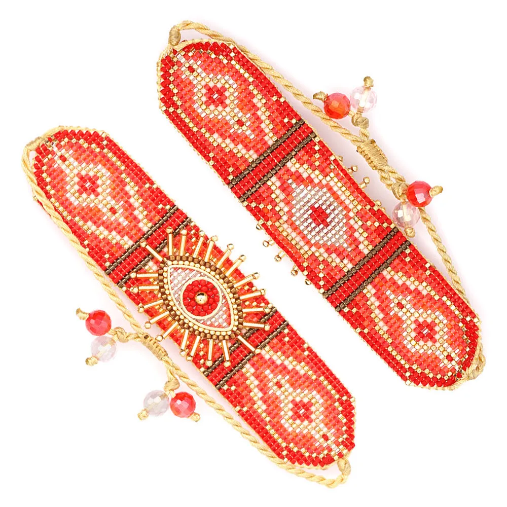 Wholesale Bohemian Beads Glass Bracelet