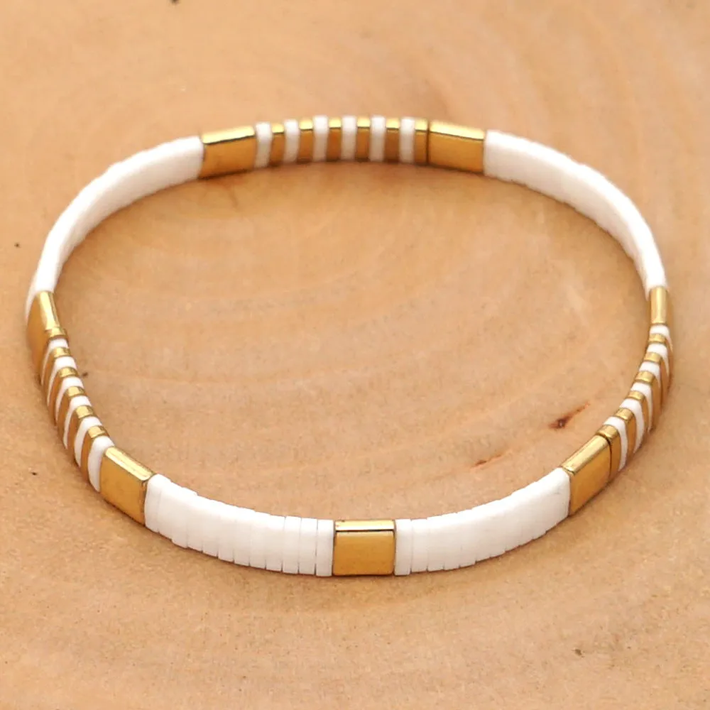 Wholesale Bohemian Tila Beads  Bracelet