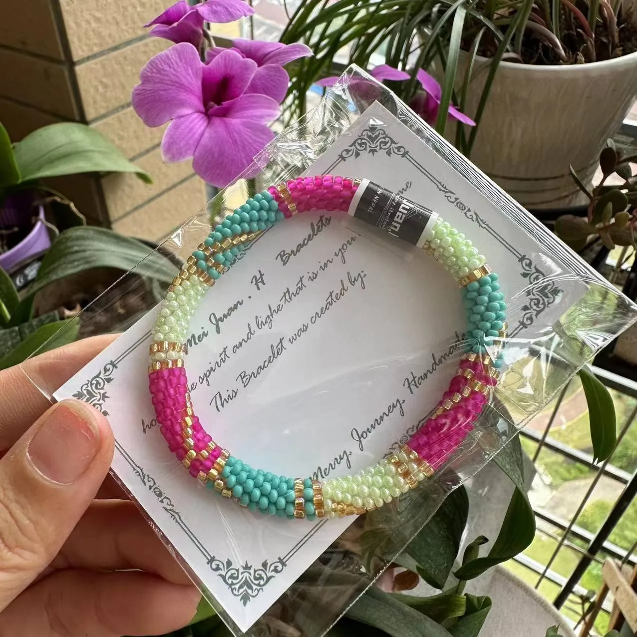 Wholesale Japanese Bohemian Rice Beads All-match Fragrance Diffuser Bracelet