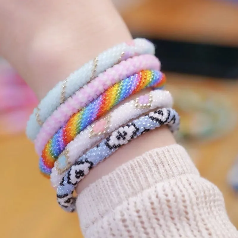 Wholesale Japanese Bohemian Rice Beads All-match Fragrance Diffuser Bracelet