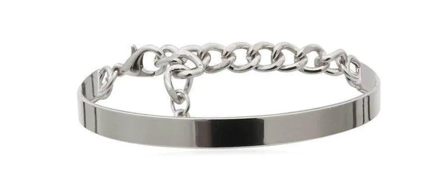 Womens Silver Boho Thick Charm Bracelets 4Pc Set Bangles